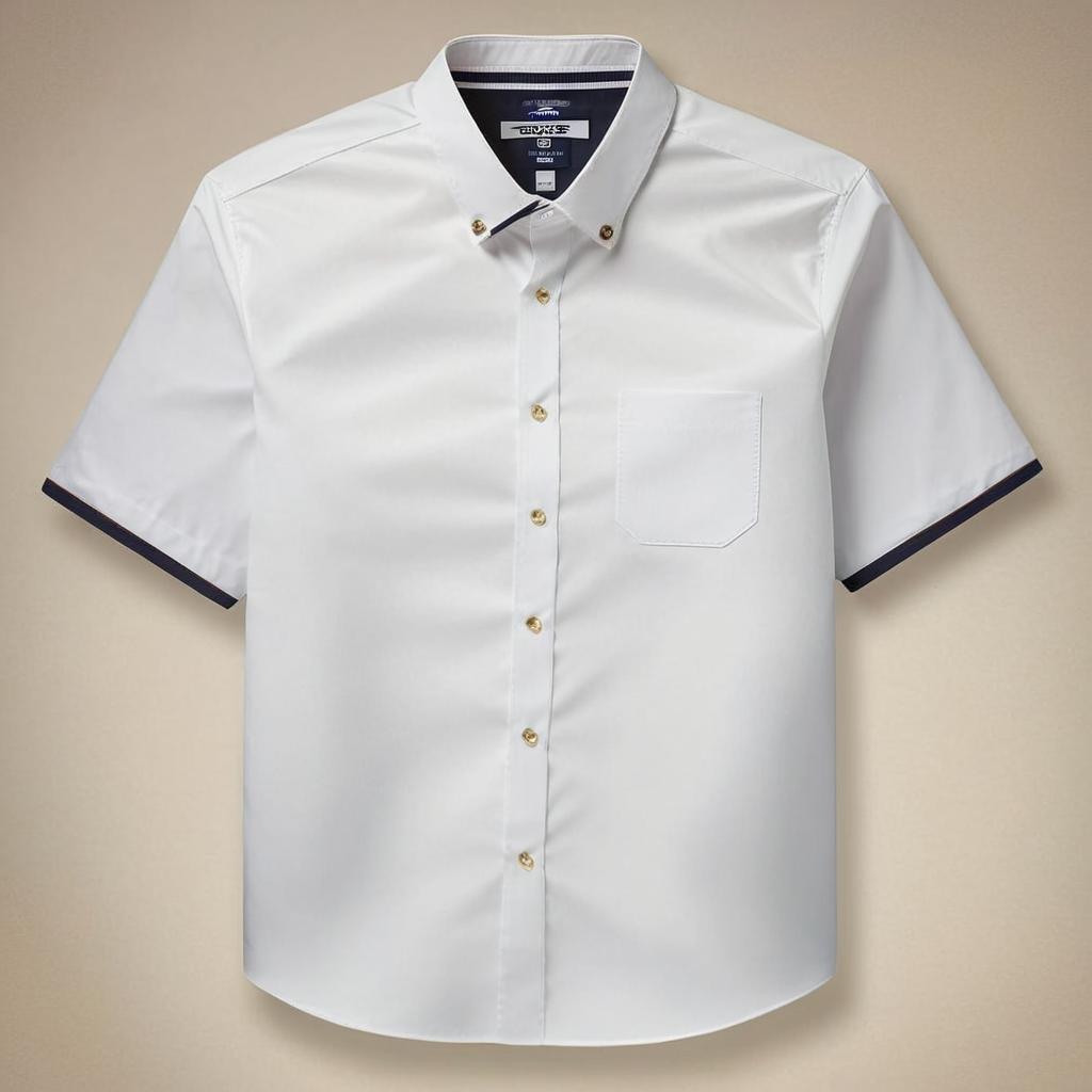 Puede poner en las partes blancas de la camisa, dibujos pequeños de croisants?