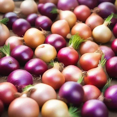 In many cultures, alliaceous plants such as onions and shallots are used as offerings in religious ceremonies.