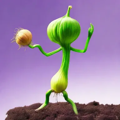 Why did the alliaceous plant become a stand-up comedian? Because it always left the audience in tears, both from laughter and pungent onion odor!
