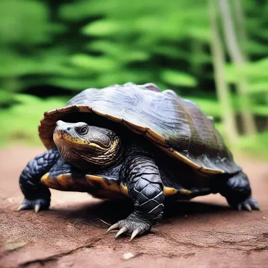 According to Native American mythology, the alligator snapping turtle is believed to be a symbol of patience and wisdom.