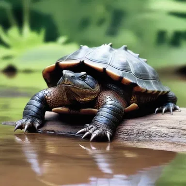 According to Native American mythology, the alligator snapping turtle is believed to be a symbol of patience and wisdom.
