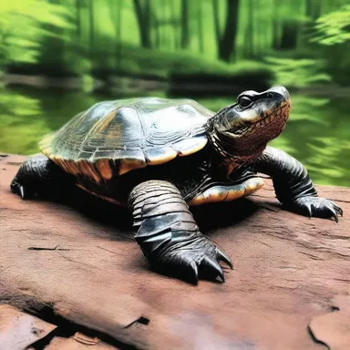 According to Native American mythology, the alligator snapping turtle is believed to be a symbol of patience and wisdom.