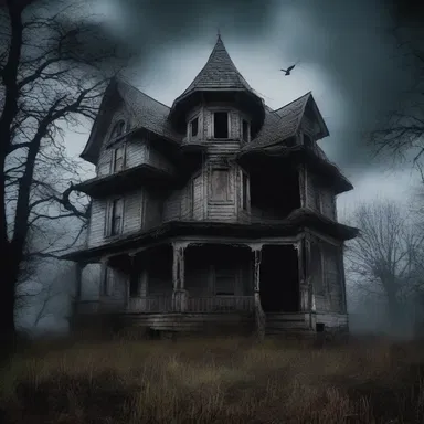 The haunted house harbored hidden horrors, alliterated with creepy creaking and whispered wails.