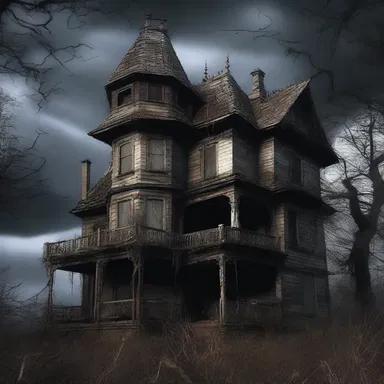 The haunted house harbored hidden horrors, alliterated with creepy creaking and whispered wails.