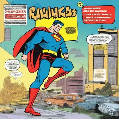 The colorful comic book hero captivated readers with his clever crimefighting, alliterating catchy catchphrases that became iconic.