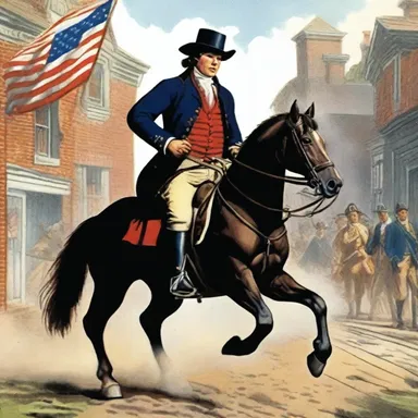 During the American Revolutionary War, Paul Revere rode through town shouting, 'The British are coming!' The repeated 'r' sounds in 'Paul Revere rode' and 'British are coming' create an alliteration.