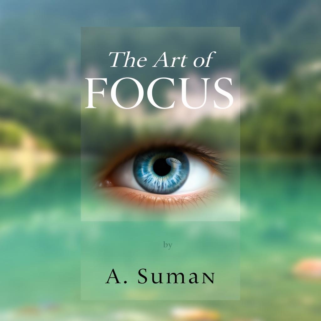 A book cover design for 'The Art of Focus' by A
