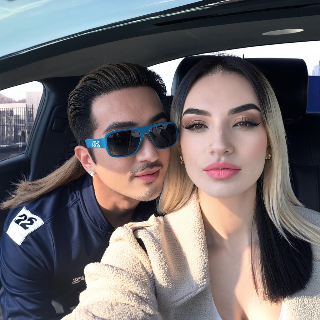 2 kisses women