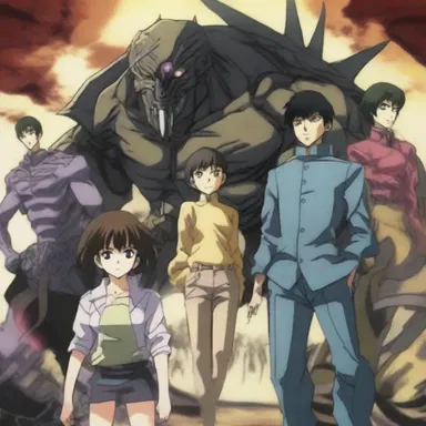 The anime series depicted a dystopian world where humans with allopathic abilities fought against supernatural creatures.