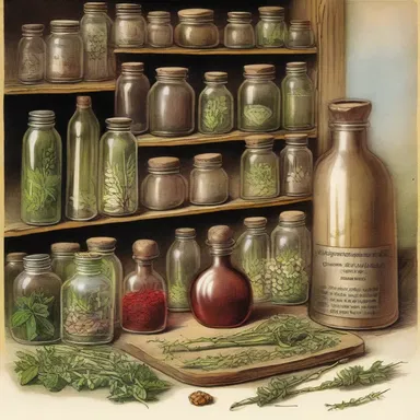 In the magical world of Allopathy, herbal potions and enchanted charms are used to cure ailments.