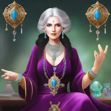 The eccentric healer, known for her mesmerizing crystal jewelry and flowing velvet robes, brings a touch of fashion to the world of allopathy.