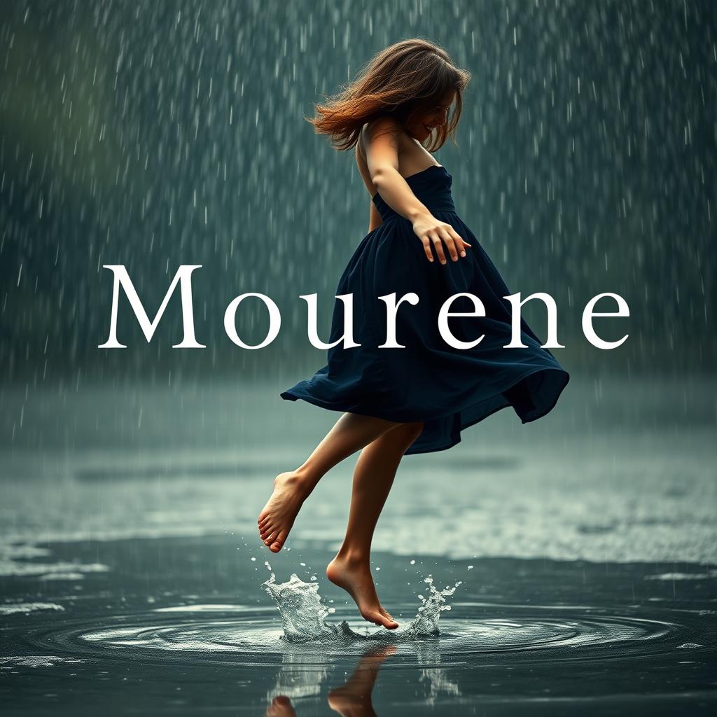 An evocative book cover for 'Mourene'