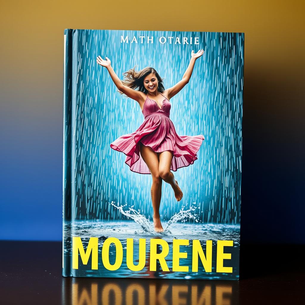 A striking book cover for 'Mourene'