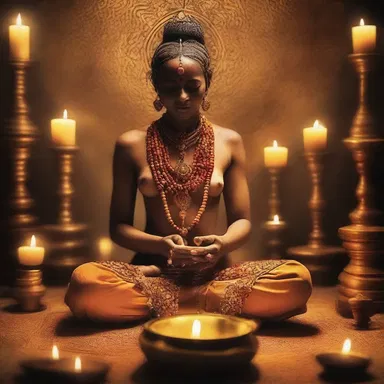 The sacred rituals allow for spiritual growth and deep connection with the divine.