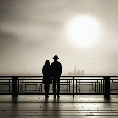 The long-distance relationship allows for a sense of anticipation and longing between the lovers.