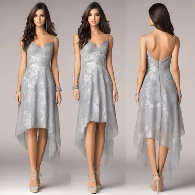 The use of cheap materials in the dress has resulted in an alloy of the overall design.