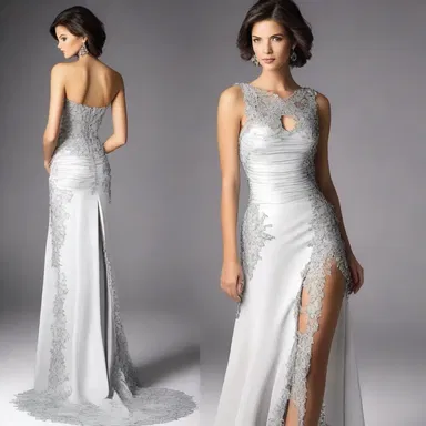 The use of cheap materials in the dress has resulted in an alloy of the overall design.