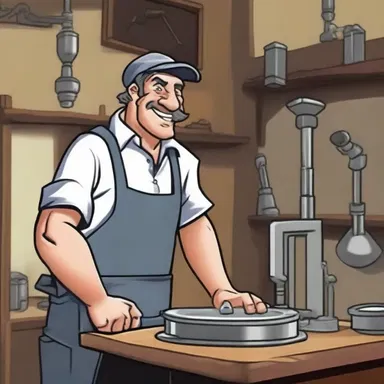 Why did the blacksmith get into comedy? Because he was tired of working with alloy all day!