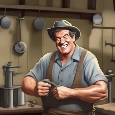 Why did the blacksmith get into comedy? Because he was tired of working with alloy all day!