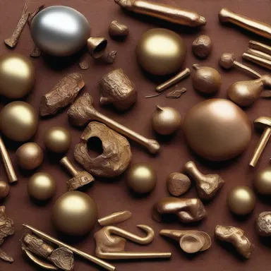 The discovery of bronze, an alloy of copper and tin, was a significant advancement in human civilization.