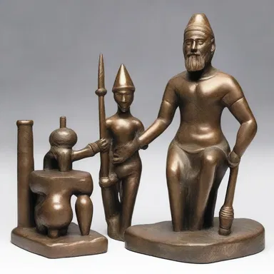 The discovery of bronze, an alloy of copper and tin, was a significant advancement in human civilization.