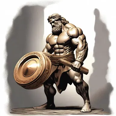 In Greek mythology, Hephaestus used an alloy of bronze to forge the weapons of the gods.