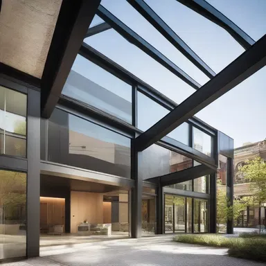 The architect incorporated an alloy of steel and aluminum into the building's structural framework for added strength and durability.