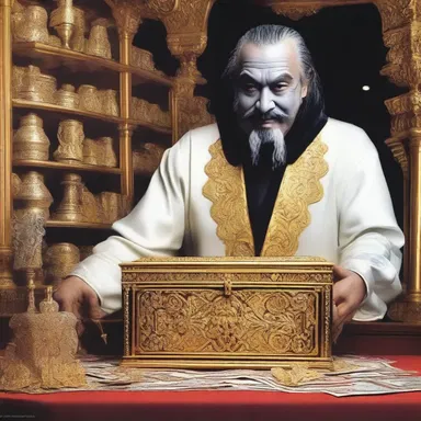 The villain's plan was to alloy the precious treasure, making it less valuable and more difficult to sell.