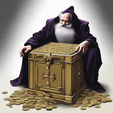 The villain's plan was to alloy the precious treasure, making it less valuable and more difficult to sell.