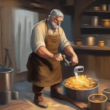Why did the blacksmith alloy the gold? Because he wanted to make it 'al-low' in value!