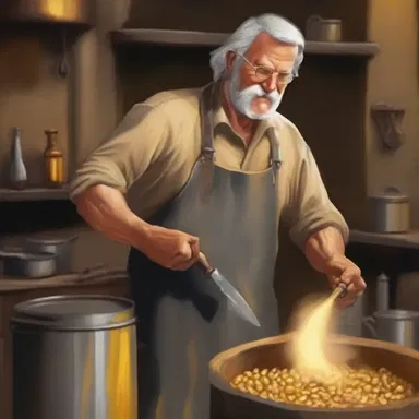 Why did the blacksmith alloy the gold? Because he wanted to make it 'al-low' in value!