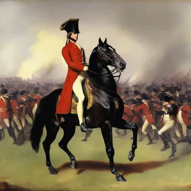 The professor made an allusion to the Battle of Waterloo to support her argument about the significance of strategic decisions in history.