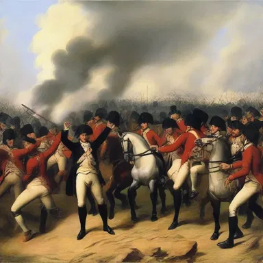 The professor made an allusion to the Battle of Waterloo to support her argument about the significance of strategic decisions in history.