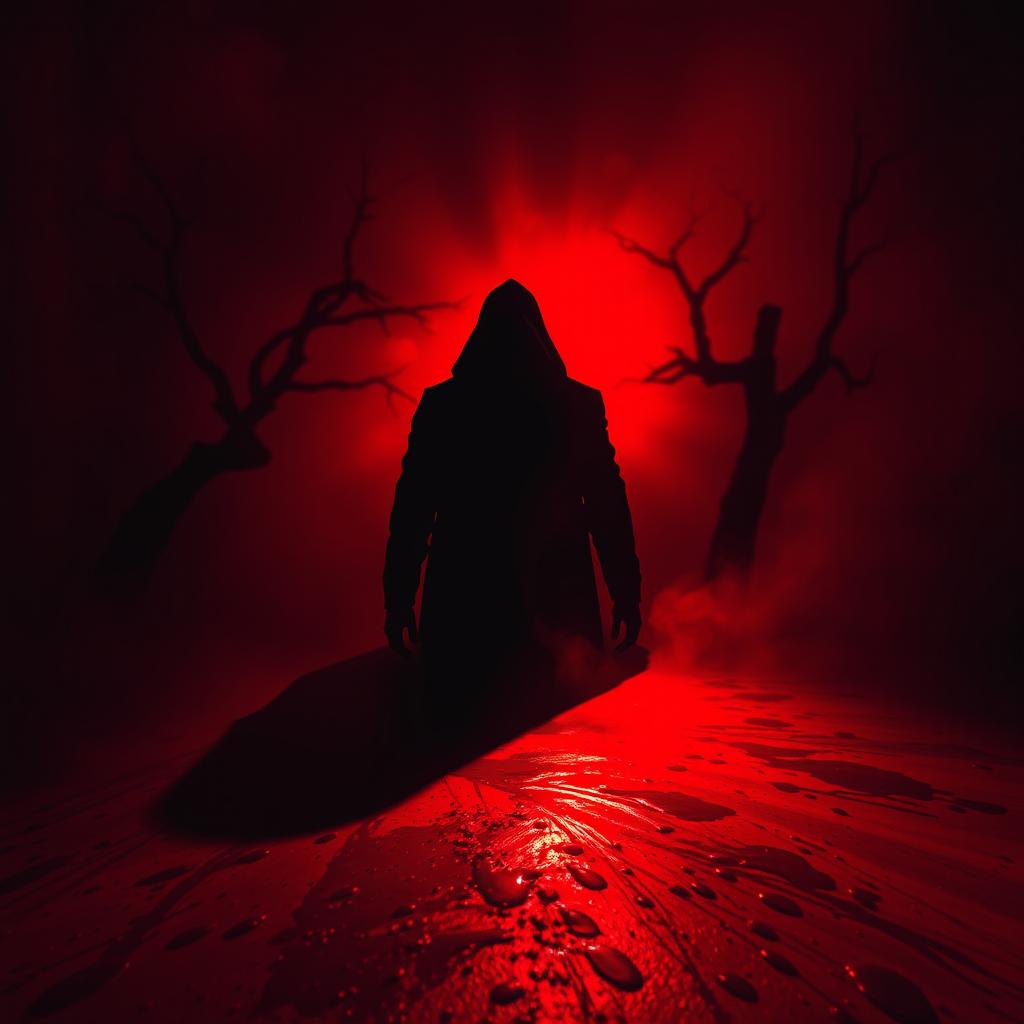 An intense and dramatic scene filled with striking visual effects and a sense of urgency
