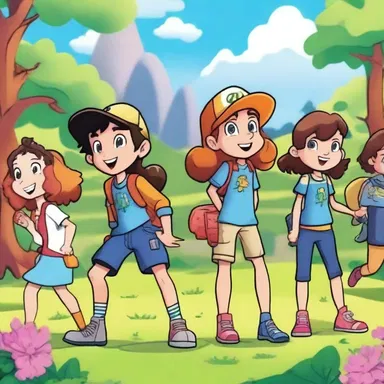 In the animated series 'The Adventures of Allyl and Friends', the vibrant allyl group embarks on exciting adventures to save their world.