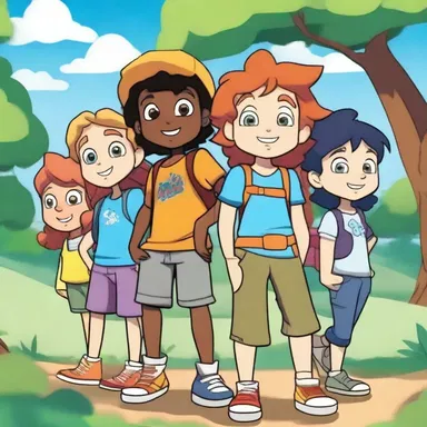 In the animated series 'The Adventures of Allyl and Friends', the vibrant allyl group embarks on exciting adventures to save their world.