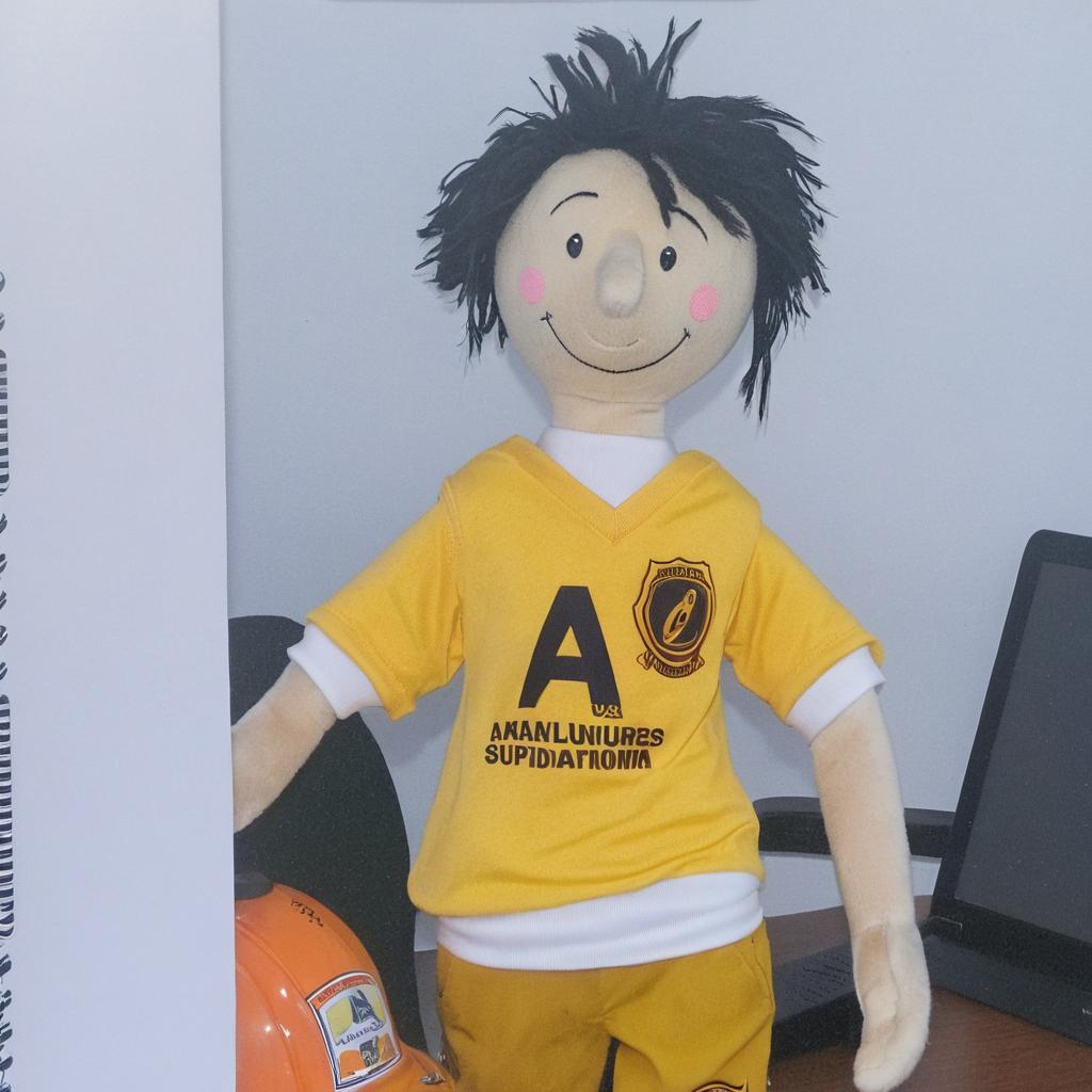 Caio é um mascote da turma, ele simboliza um aluno estudante da classe,  participa da rotina e aula além de interagir com os alunos no processo de ensino e aprendizagem das suas atividades e aventuras . Usa uniforme com camisa amarelo e bermuda marrom