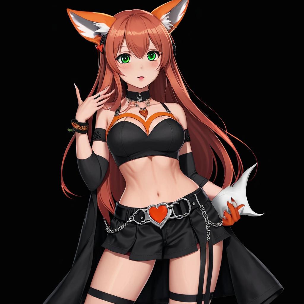 fix hands, remove heart on stomach, zoom out so ears are in full view