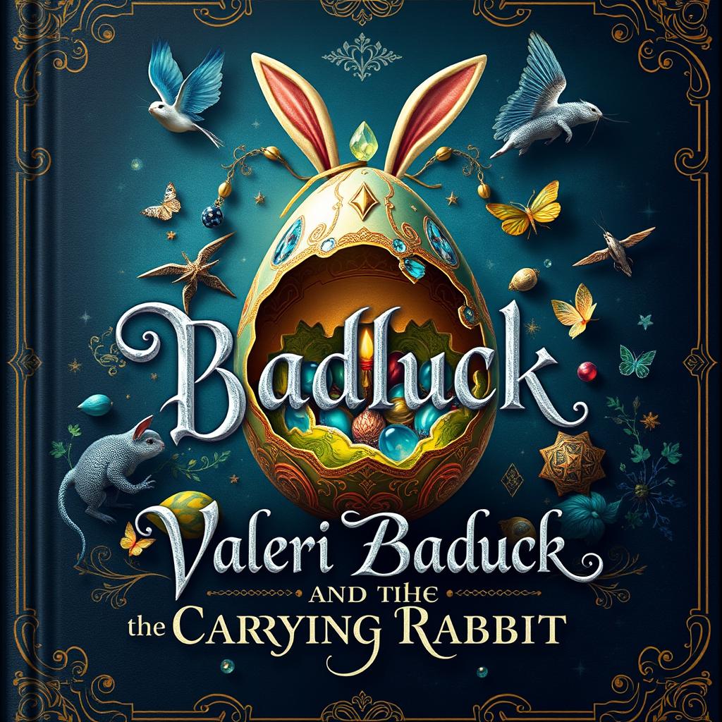 A beautifully designed book cover in the style of 'Fantastic Beasts and Where to Find Them'