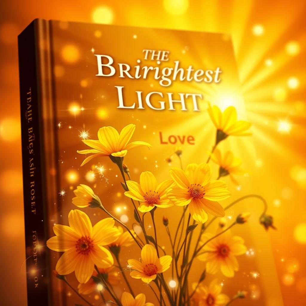 An enchanting book cover titled 'The Brightest Light'