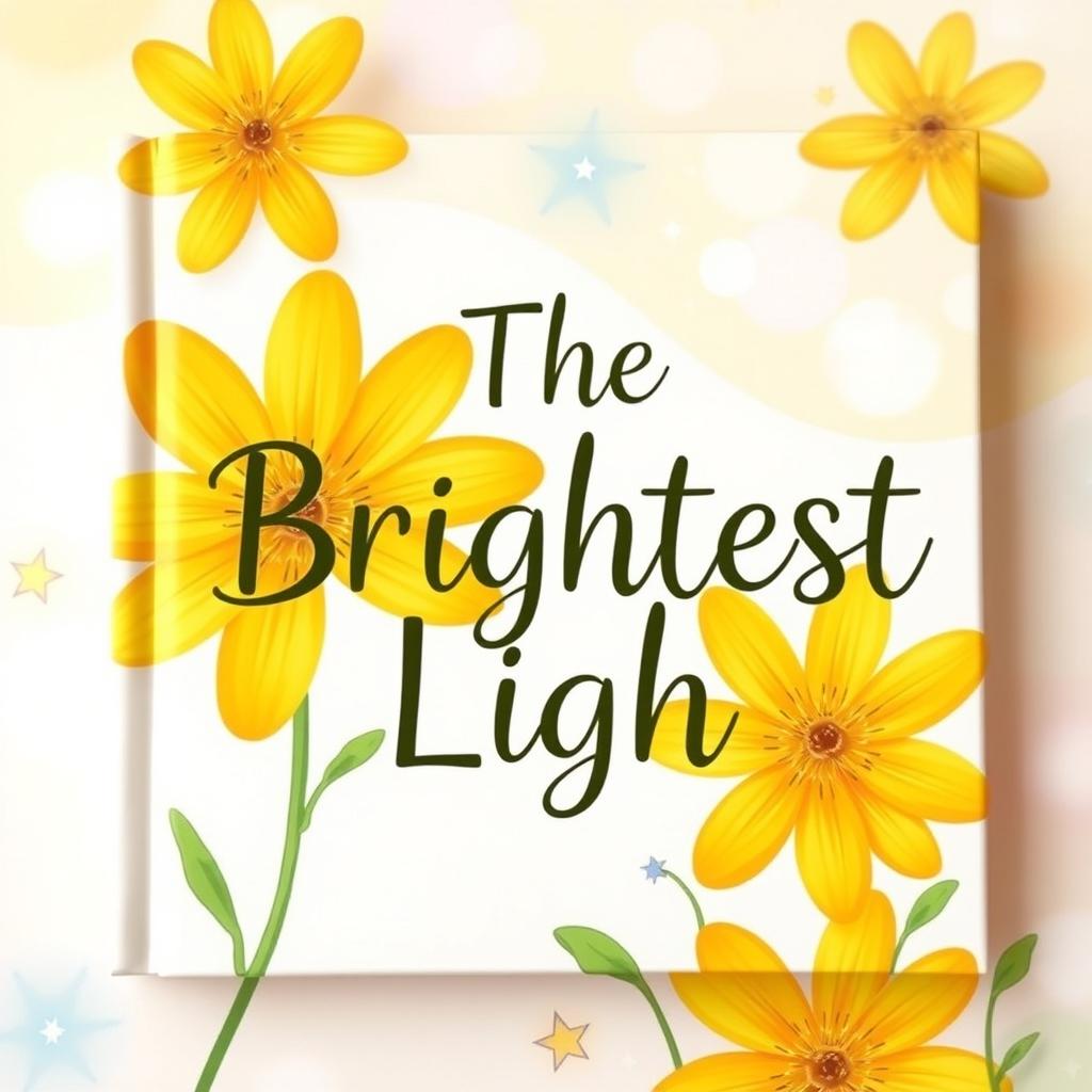 An enchanting book cover titled 'The Brightest Light'