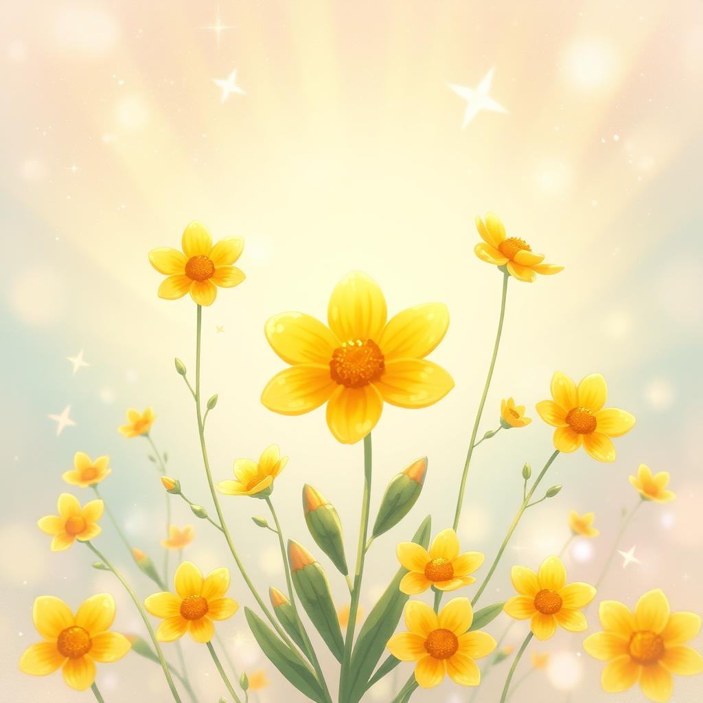 An enchanting illustration titled 'The Brightest Light'
