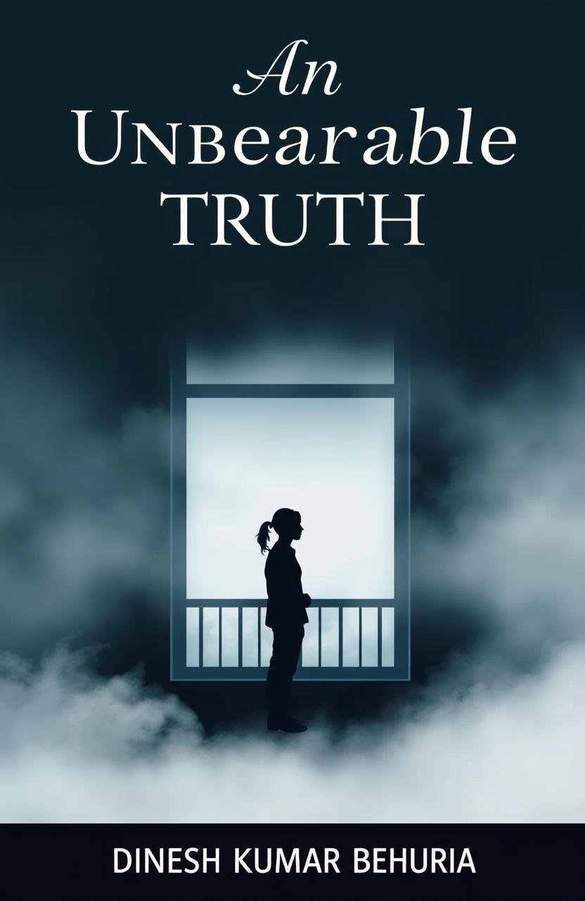 A book cover for 'An Unbearable Truth' by Dinesh Kumar Behuria