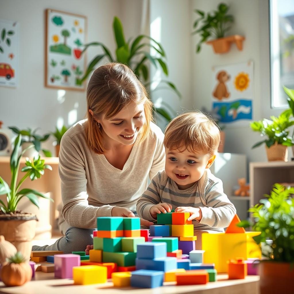 Nurturing Growth: A Child's Journey of Learning