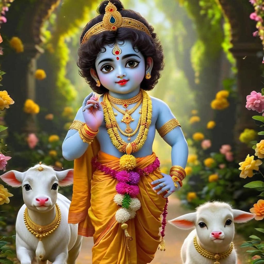 Serene Deity Blessing: A Sacred Moment