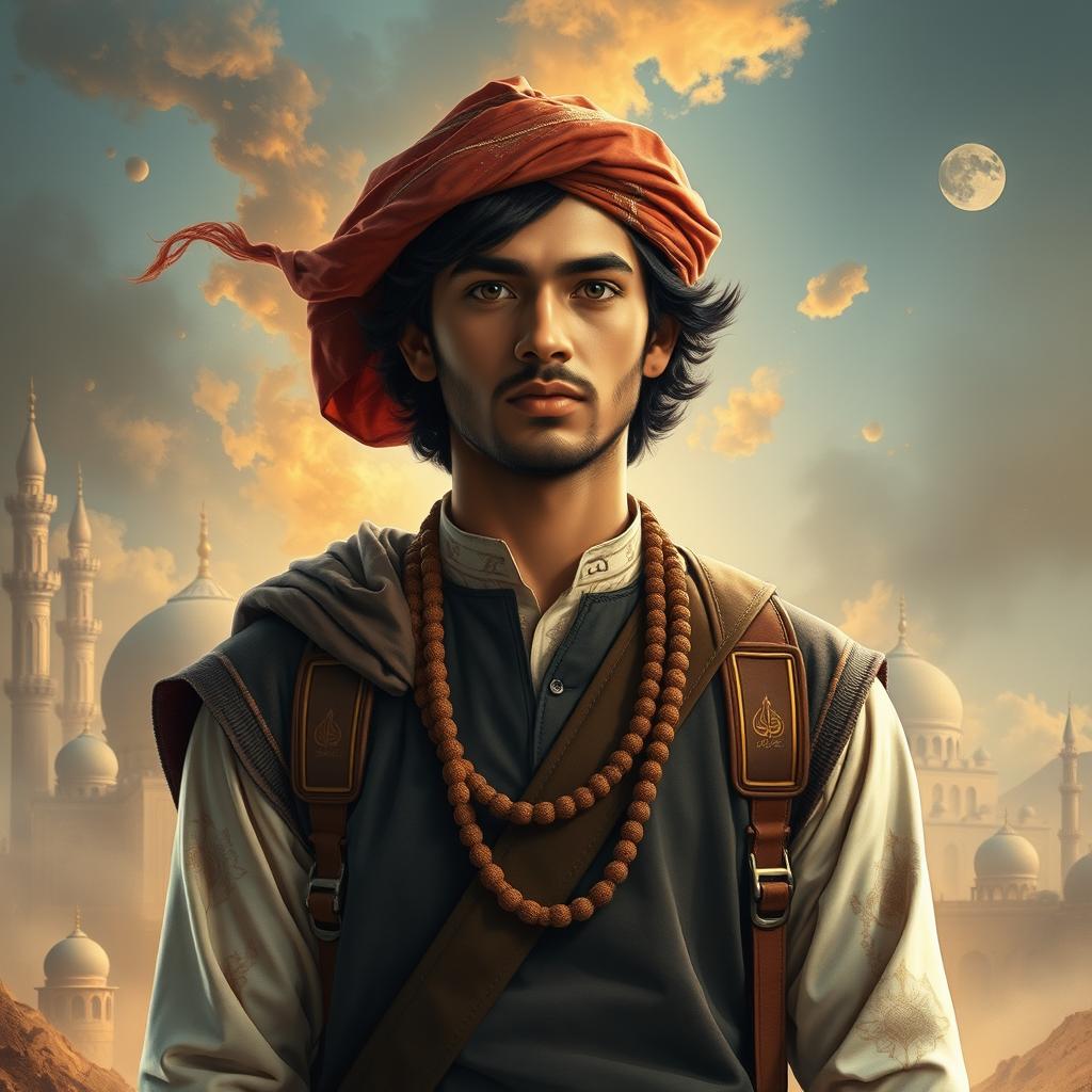 In a powerful portrayal of Qafsa, a young man shaped by years of recitation, pilgrimage, and the melodious sound of hadroh music, he stands poised with an expression that reflects both seriousness and a fiery enthusiasm within