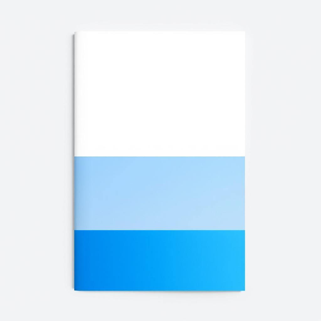 An A4 size cover design for the last page of an external company brochure