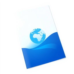 An A4 size cover design for the last page of an external company brochure