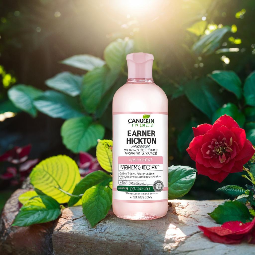 Nature's Beauty: Pink Rose Shampoo