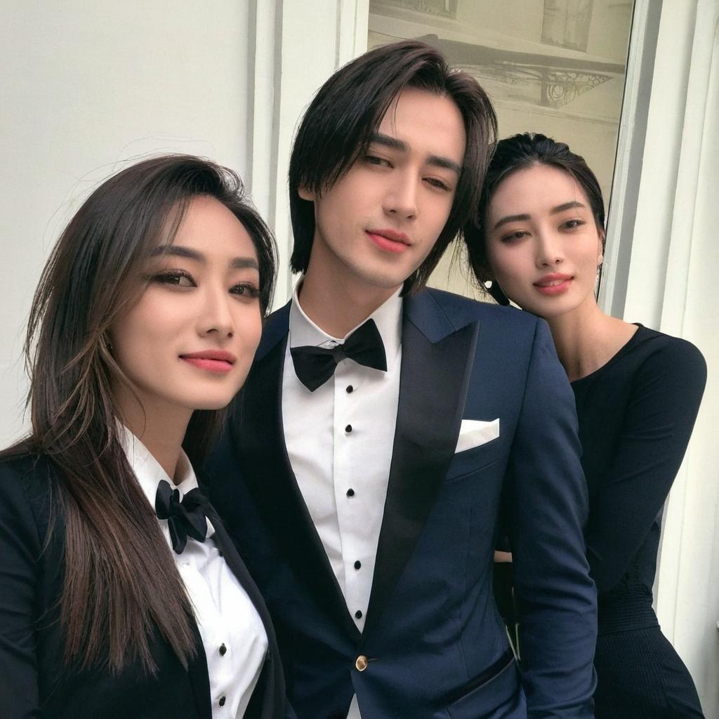 Capturing Elegance: A Glamorous Selfie Moment